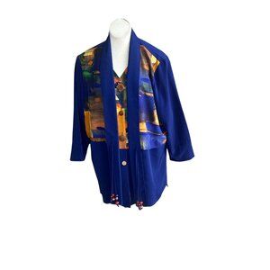 Sharon Anthony Outfit Kimono Jacket Blouse Size 16W and 20W